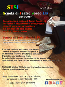 Scuola di Teatro Sordo LIS” 2016/2017